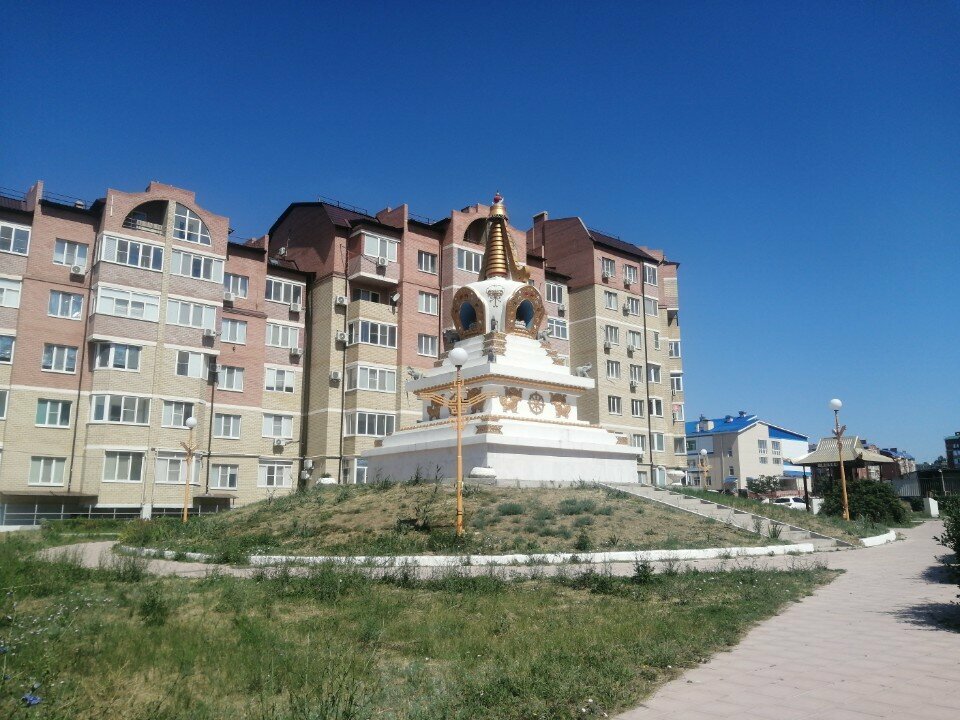 Paqoda Ступа Просвещения, Elista, foto