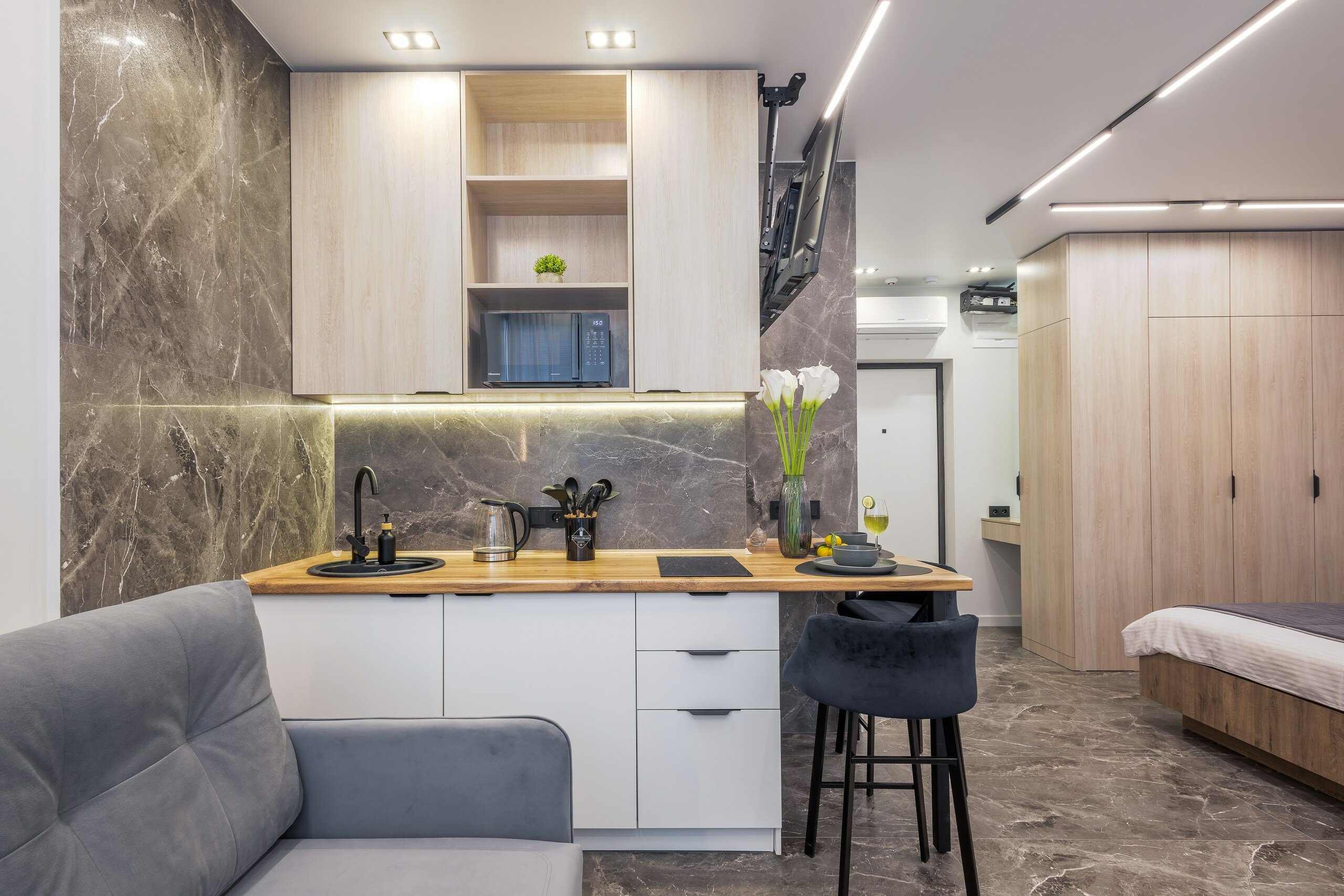 Фото МореСолнцаАпарт на улице Полтавская 21Ак1