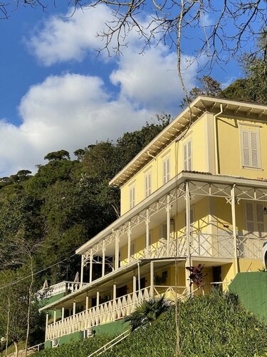 Внешний вид отеля Pousada Princesa Isabel - Visconde в Петрополисе, фото 3