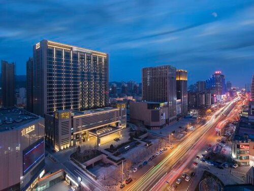 Гостиница Zhangjiakou Bluewish Ruihai Hotel в Чжанцзякоу