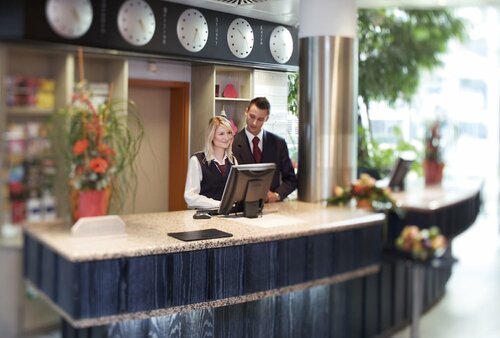 Внешний вид отеля Movenpick Hotel Nuremberg Airport в Нюрнберге, фото 3