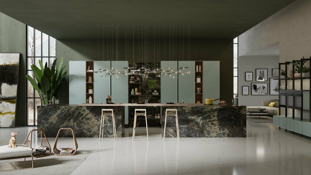 Interior design Liquid Architecture - Vanucci Kitchen & Bathroom Bahçeşehir, Istanbul, photo