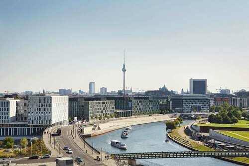 Внешний вид отеля Steigenberger Hotel Am Kanzleramt в Берлине, фото 3