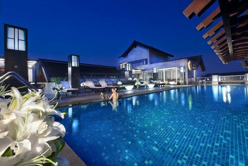 Внешний вид отеля Banyan Tree Hangzhou в Ханчжоу, фото 3