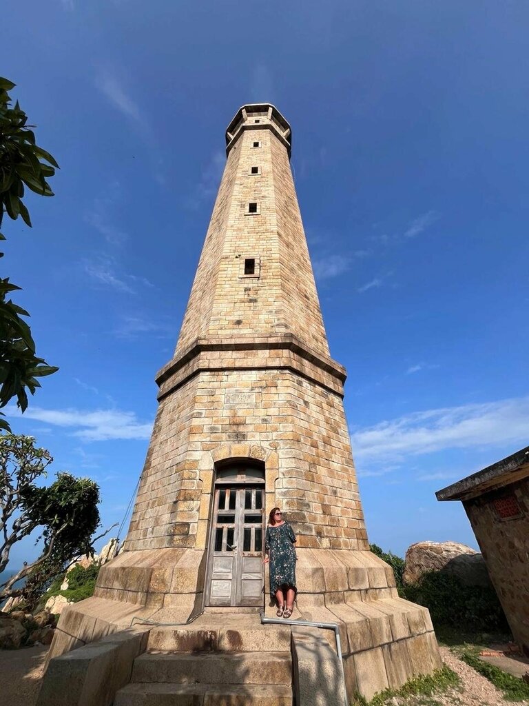 Landmark, attraction KeGa lighthousd, Bình Thuận Province, photo