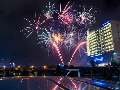 Внешний вид отеля Bayfront Hotel Cebu - North Reclamation в Себу, фото 3