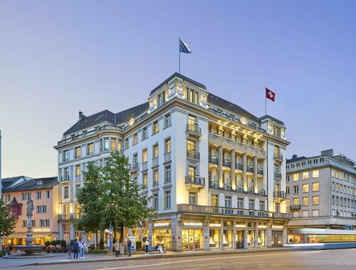 Внешний вид отеля Mandarin Oriental Savoy, Zurich в Цюрихе, фото 1