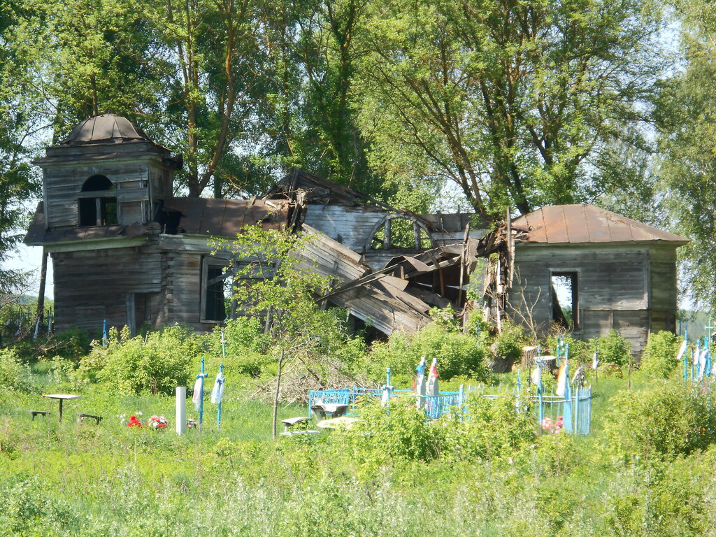 An architectural monument Tserkov Aleksandra Nevskogo V Ponurovke, Bryansk Oblast, photo