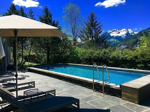 Внешний вид отеля Le Grand Chalet в Саанене, фото 3