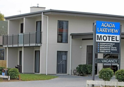Гостиница Acacia Lakeview Motel в Таупо