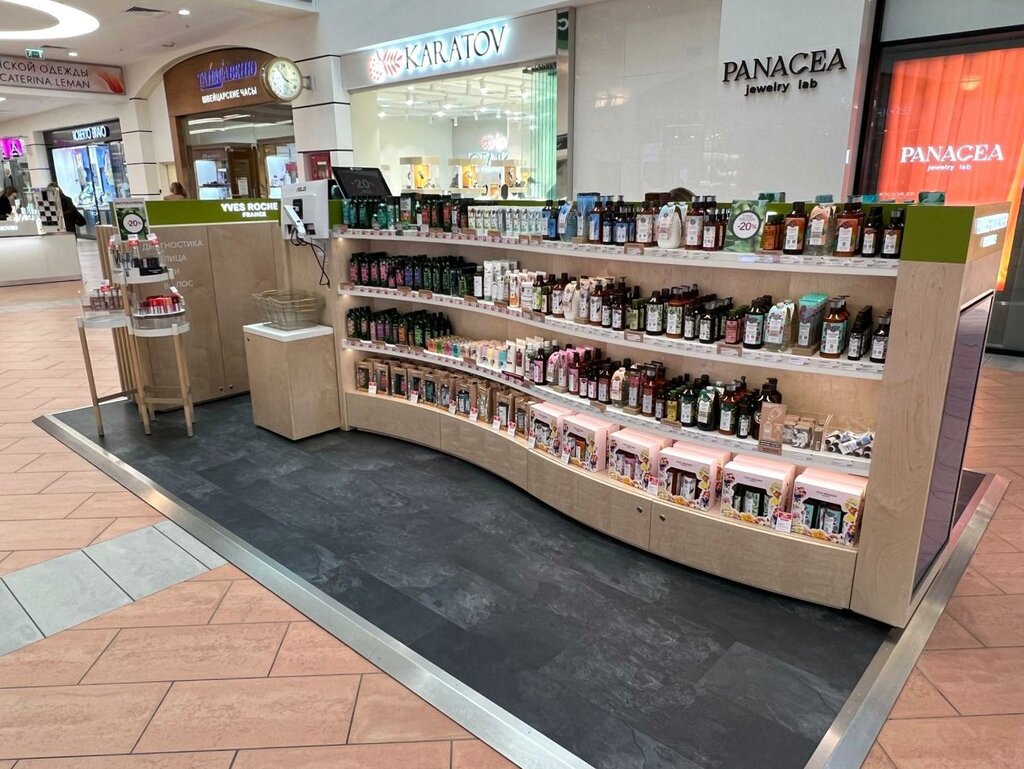Perfume and cosmetics shop Yves Rocher, Moscow, photo