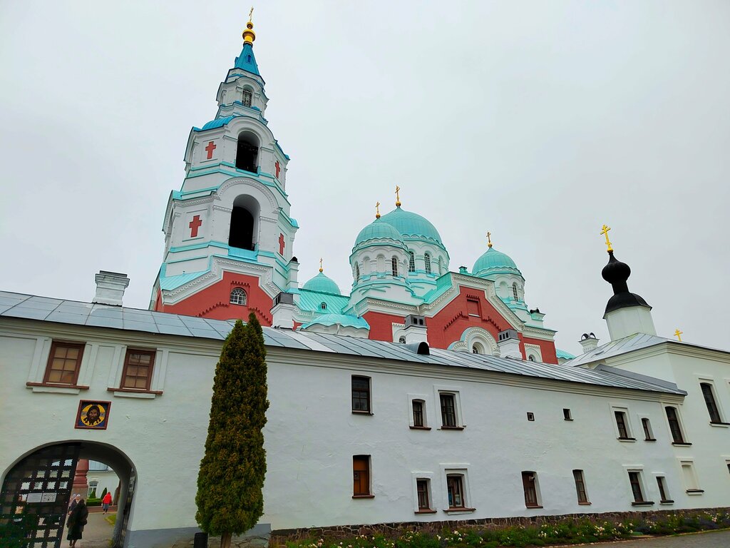 Memorial plaque, foundation stone The Virgin, Sortavala, photo
