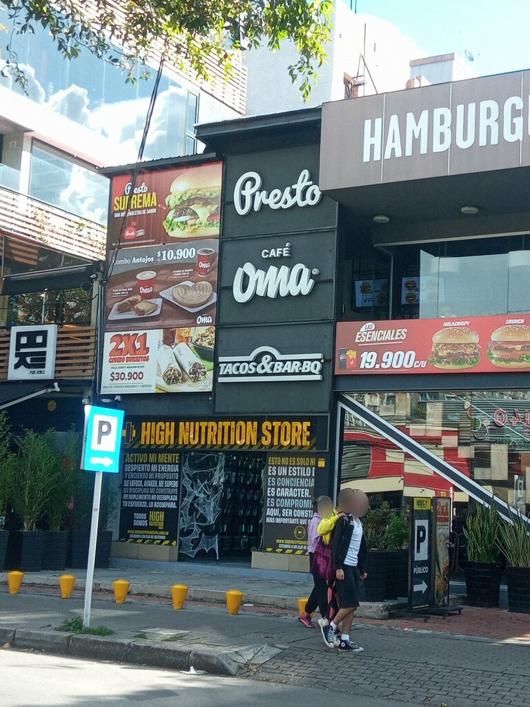 Fast food Presto, Bogota, photo