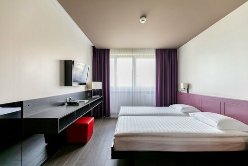 Внешний вид отеля Hotel Les Nations в Женеве, фото 3