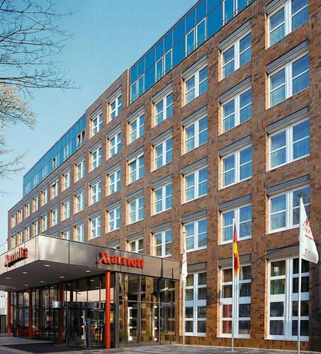 Внешний вид отеля Cologne Marriott Hotel в Кёльне, фото 1