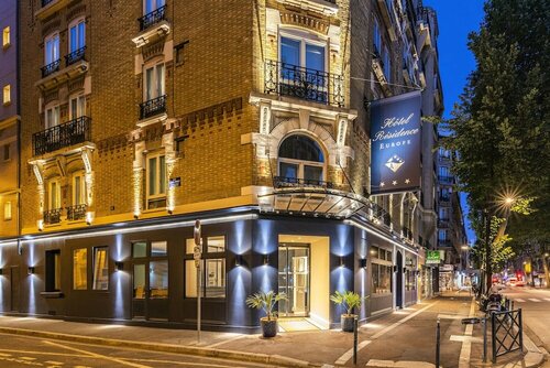 Внешний вид отеля Hotel Residence Europe & SPA в Клишах, фото 1