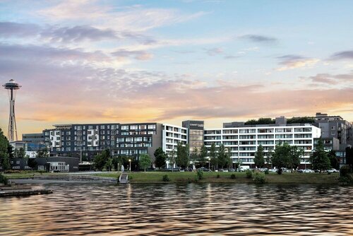 Внешний вид отеля Courtyard by Marriott Seattle Downtown Lake Union в Сиэтле, фото 5