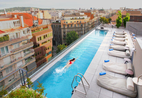 Гостиница Ohla Eixample в Барселоне