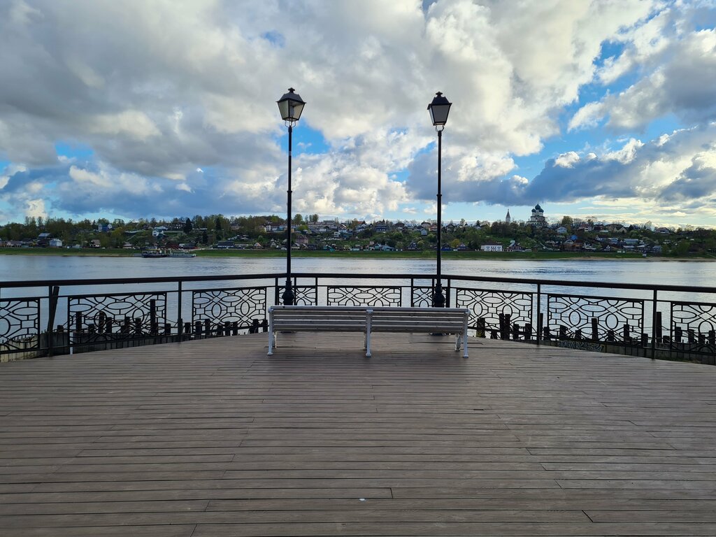 Observation deck Observation deck, Tutaev, photo