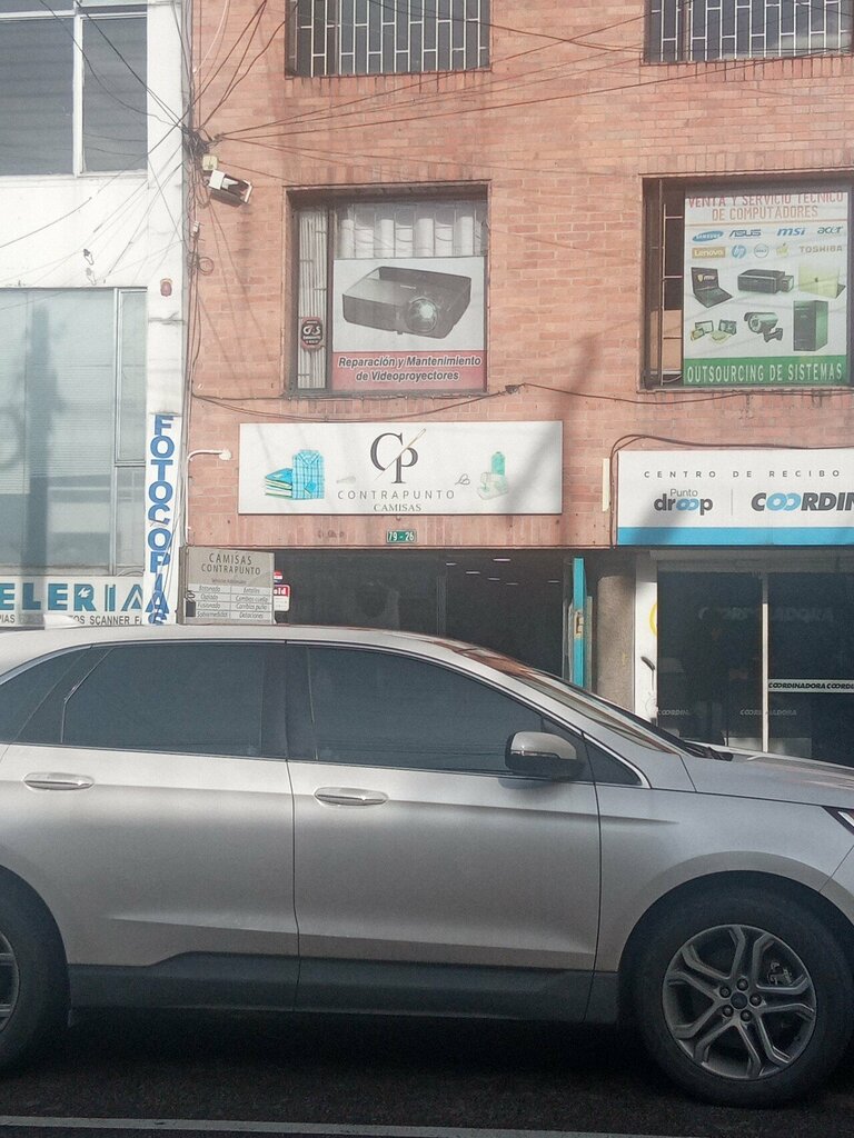 Outerwear shop Contra Punto Camisas, Bogota, photo