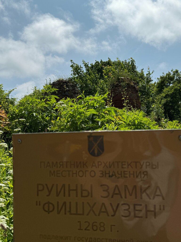 Atracción Развалины Епископского замка Фишхаузен, , foto