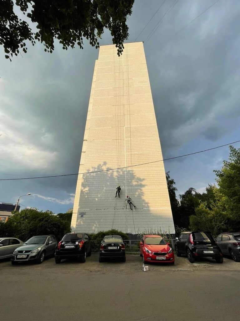 Industrial mountaineering Knotis, Korolev, photo