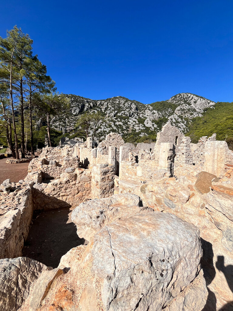 Landmark, attraction Lycian Rock Tombs, Kas, photo