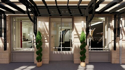 Внешний вид отеля Hôtel Majestic в Бордо, фото 5