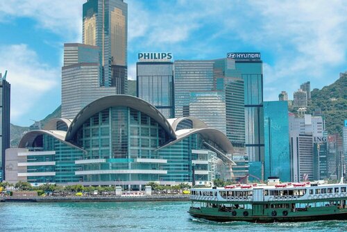 Внешний вид отеля Renaissance Hong Kong Harbour View Hotel в Гонконге (остров), фото 1