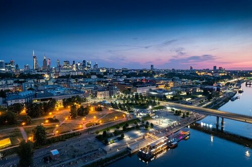 Warsaw River View