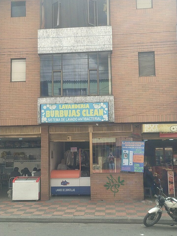 Laundry Burbujas clean, Bogota, photo