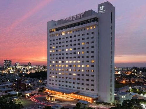Внешний вид отеля DoubleTree by Hilton Hotel Naha Shuri Castle в Нахе, фото 5