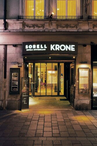 Внешний вид отеля Sorell Hotel Krone в Винтертуре, фото 3
