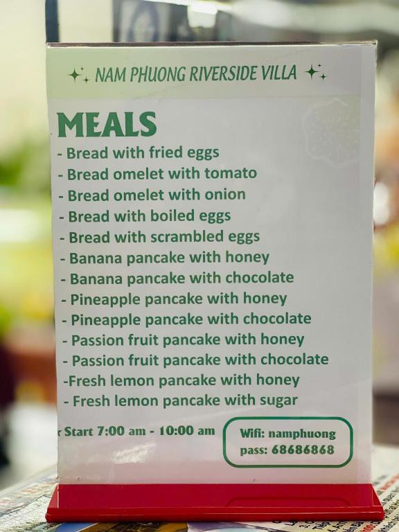 Фото Nam Phuong Riverside Villa