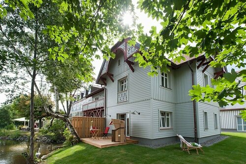 Внешний вид отеля Landhaus Zu Den Rothen Forellen Hotel в Ильзенбурге, фото 5