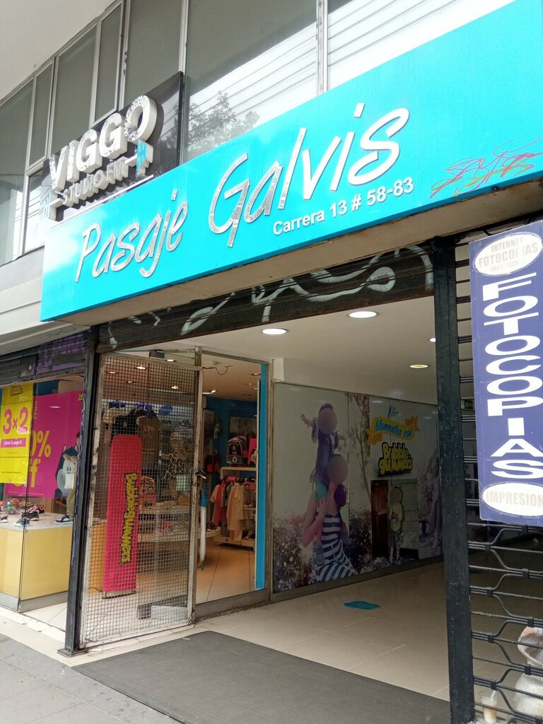 Children's store Pasaje Galvis, Bogota, photo