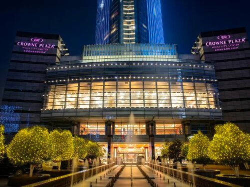 Внешний вид отеля Crowne Plaza Wuxi City Center в Уси, фото 1