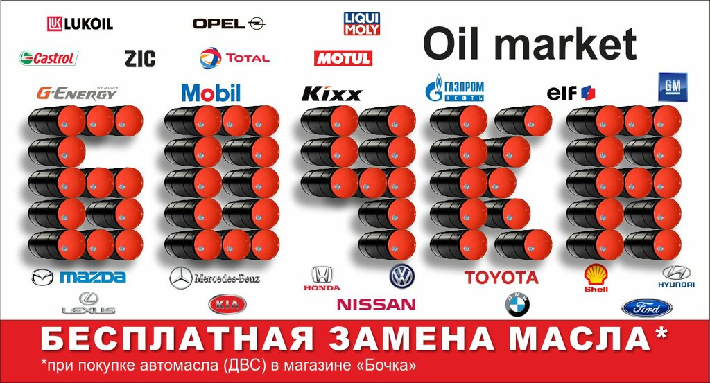 Экспресс-пункт замены масла Oil Market Бочка, Тамбов, фото