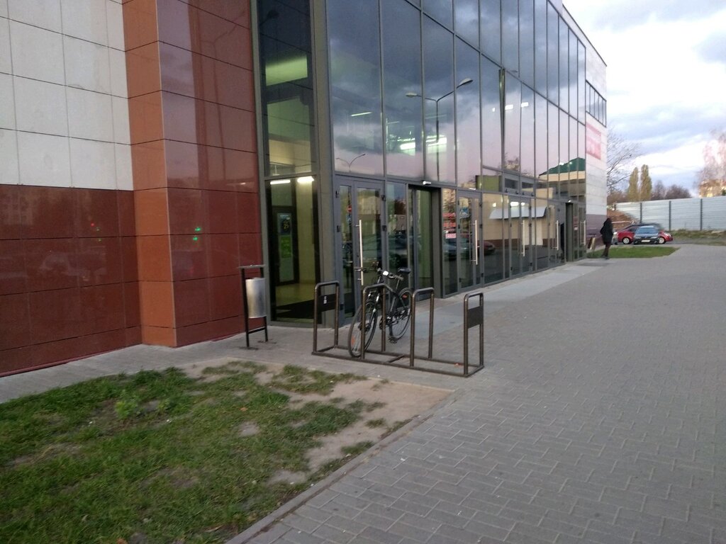 Bicycle parking Bicycle parking, Gomel, photo