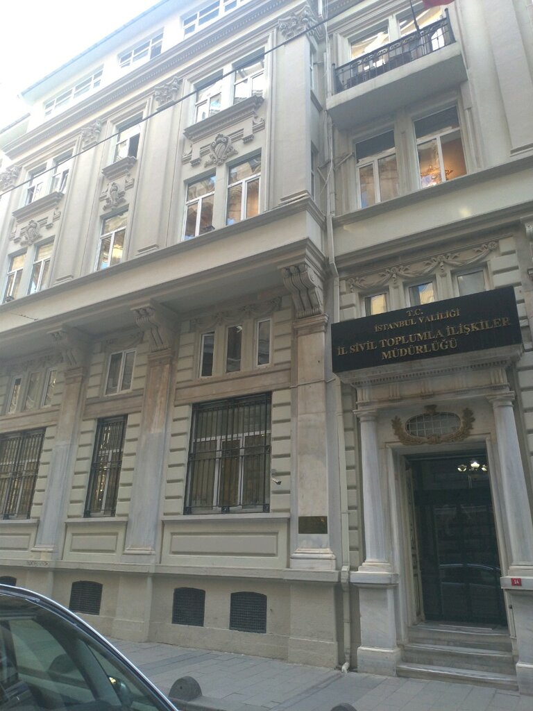 il sivil toplumla iliskiler mudurlugu belediyeler devlet daireleri arap cami mah bankalar cad no 14 beyoglu istanbul turkiye yandex haritalar