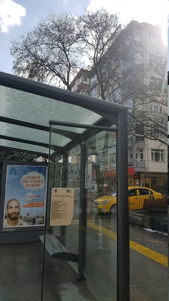 Public transport stop Ego 11538 Passenger Waiting Stop, Ankara, photo