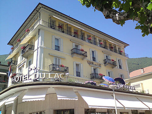 Внешний вид отеля Hotel Du Lac Locarno в Лока́рно, фото 1