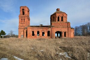 Церковь Успения Пресвятой Богородицы в Кутьково (Калужская область, Ферзиковский район, Октябрьский сельсовет, деревня Кутьково), православный храм в Калужской области