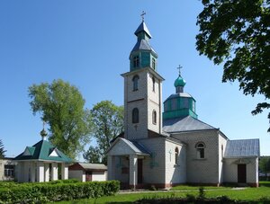 Церковь святого Николая Чудотворца (Василевичи, Кооперативная ул., 6), православный храм в Василевичах