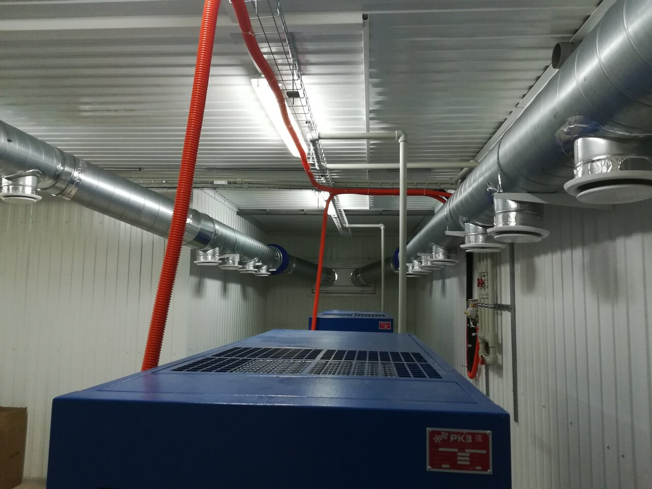Вентиляция в компрессорных помещениях