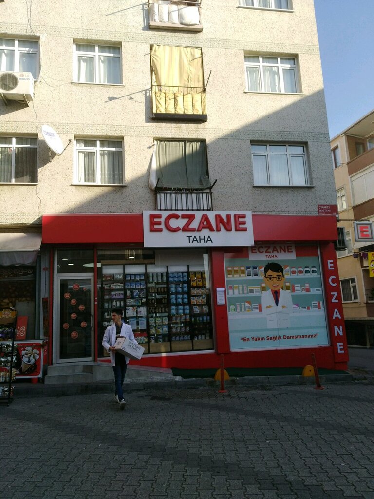 Taha Eczanesi, eczaneler, Sümbül Efendi Mah., Çırakçı Bostanı Sok., No