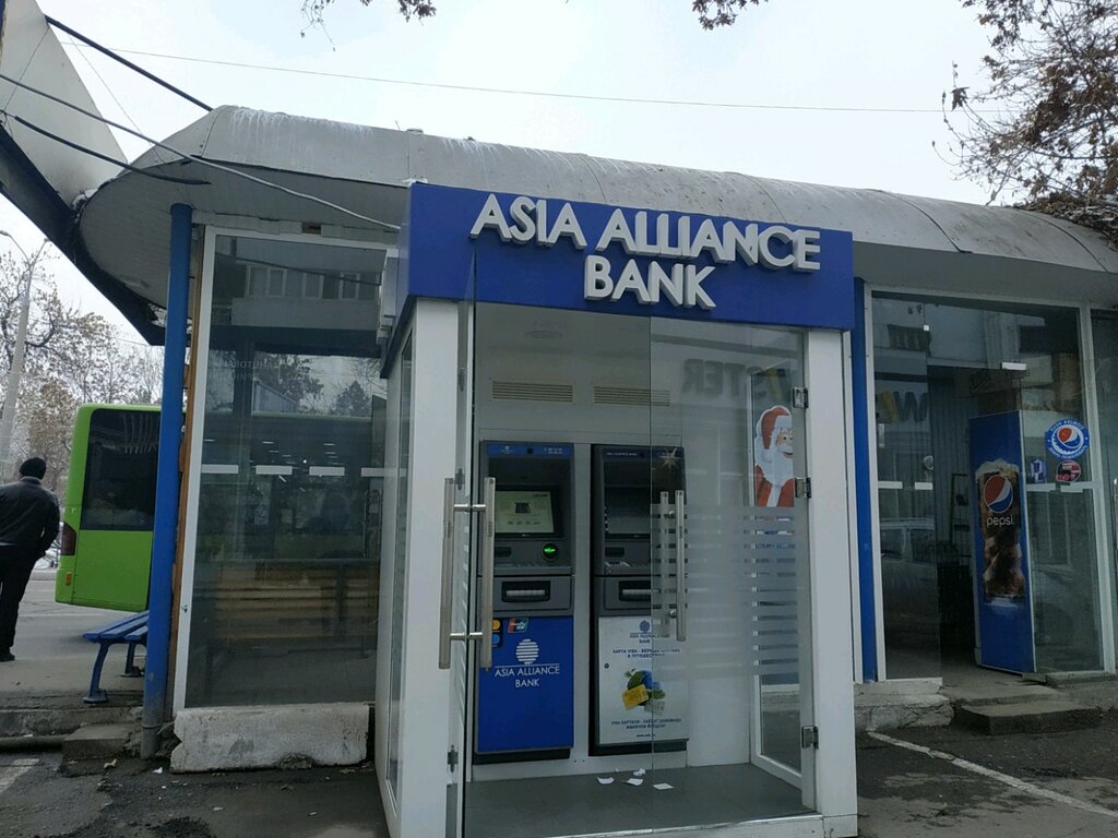 Bankomat Asia alliance bank, bankomat, Toshkent, foto