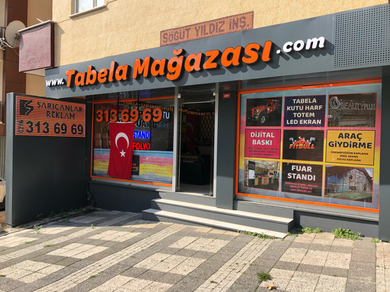 Tabela yapımı Sarıcanlar Reklam, Ümraniye, foto