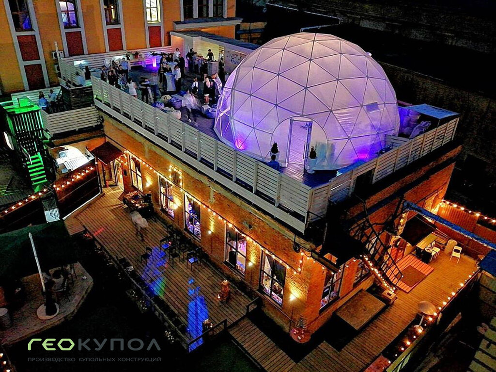 Frame and awning structures Гео-купол, Yaroslavl, photo