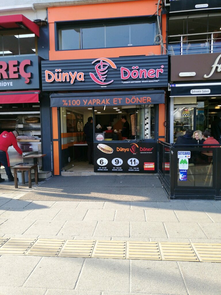 Fast food Dünya Döner, Fatih, foto